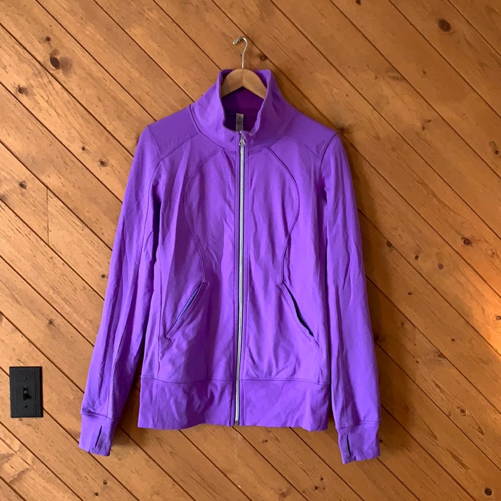 Lululemon Purple Zip up Size 8